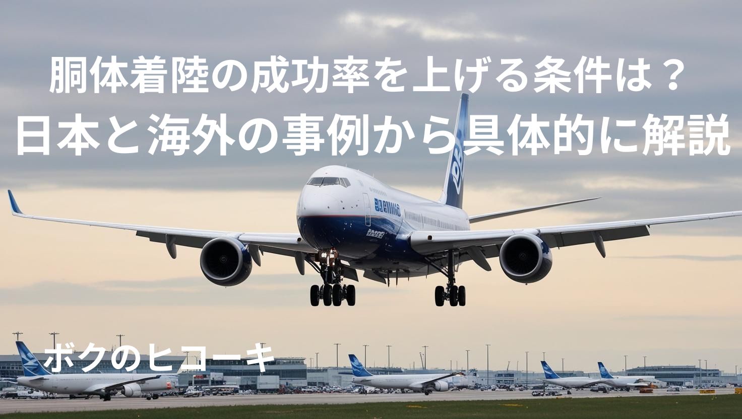 飛行機 着水成功率