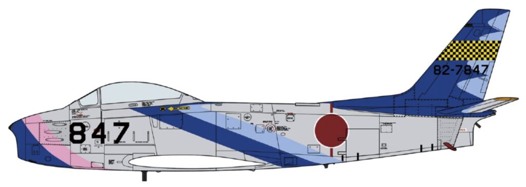 戦闘機を横から見たイラスト