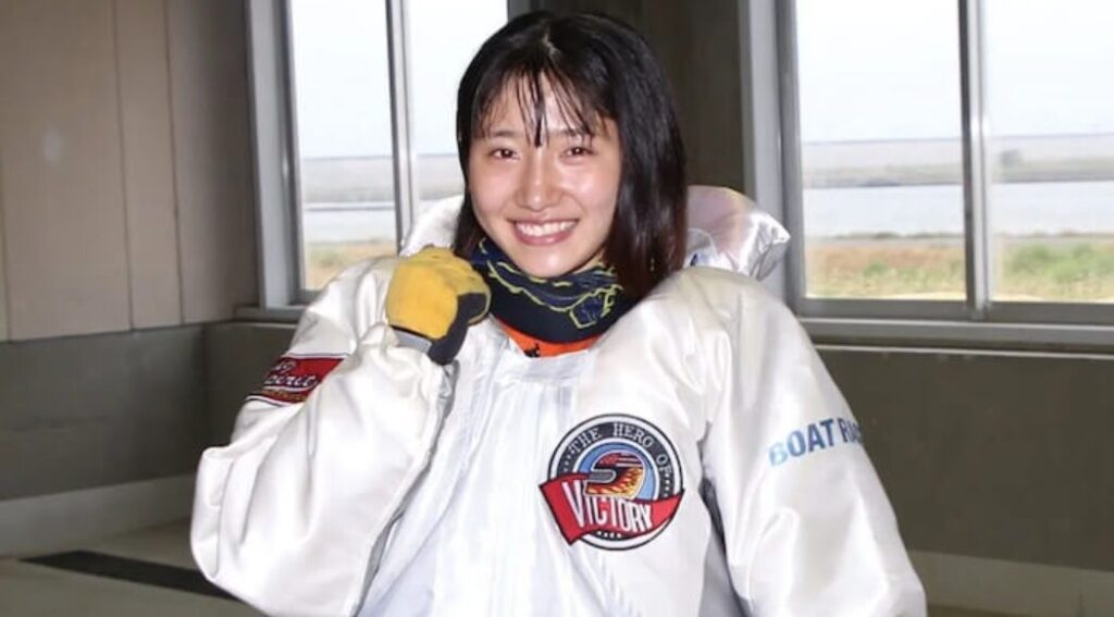 女性競艇選手のスナップショット