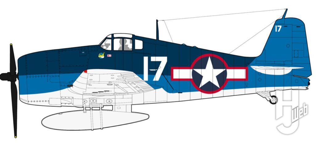 レシプロ戦闘機のイラスト
