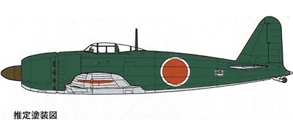模型戦闘機のイラスト