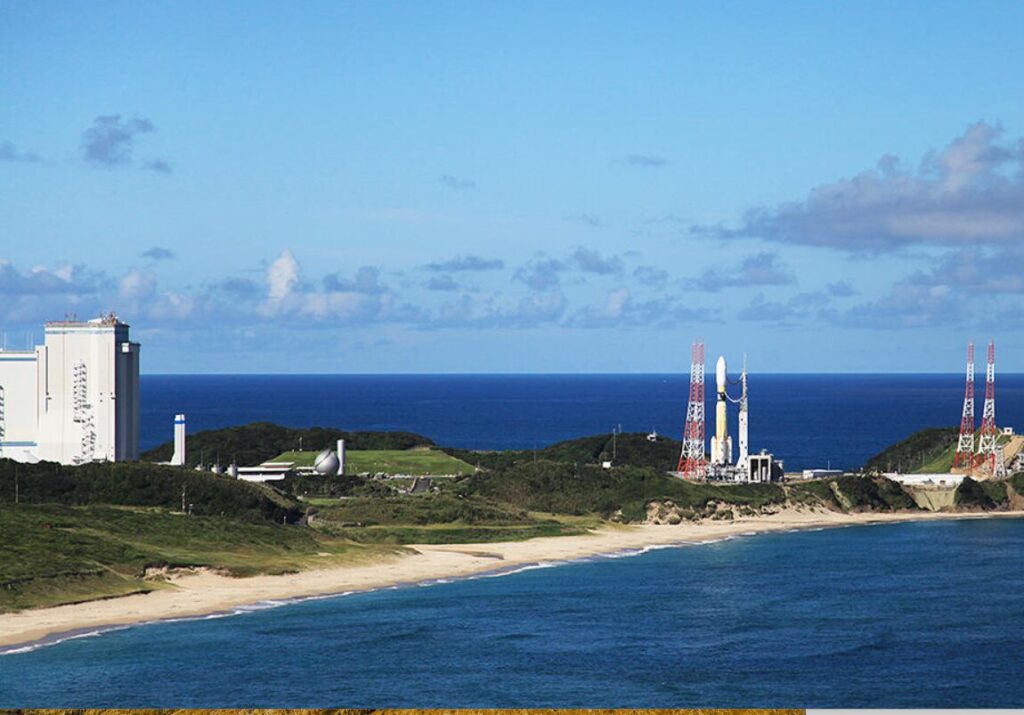 ロケット発射基地の島