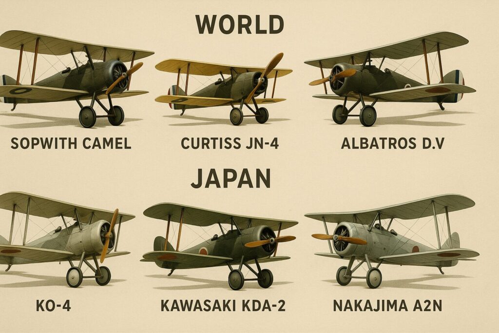 複葉機一覧イメージ