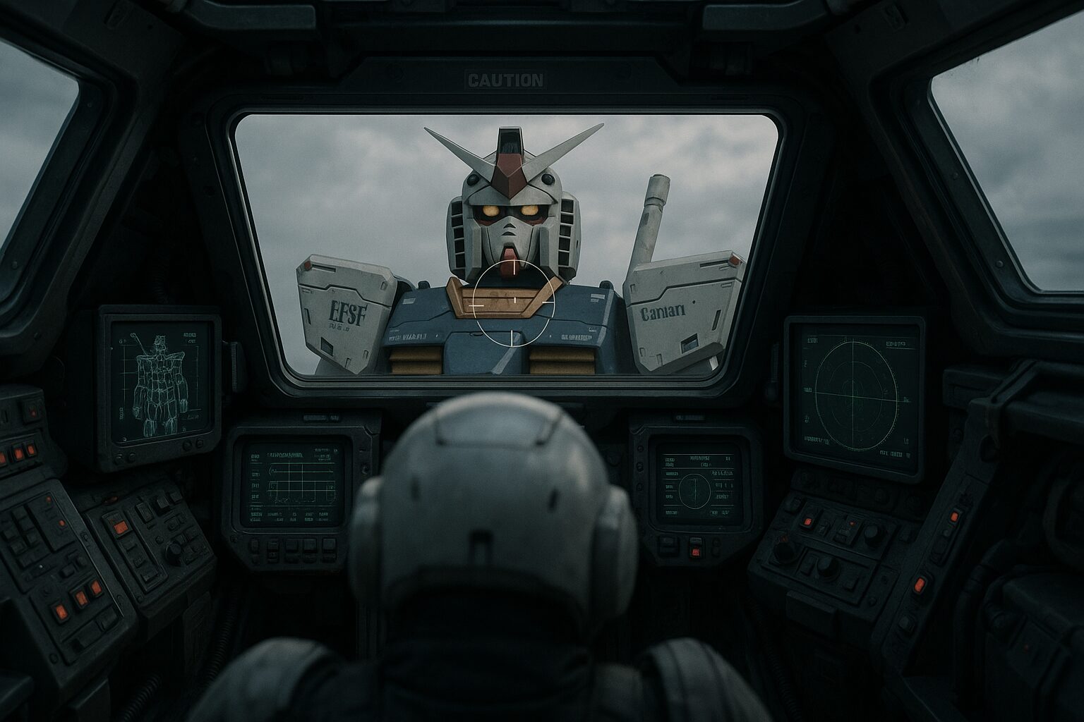 ガンダムのコクピット設定画と再現方法/モニターやハッチ構造も解説 | ボクのヒコーキ