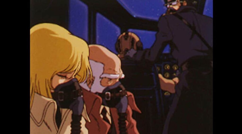 戦争アニメの1シーン