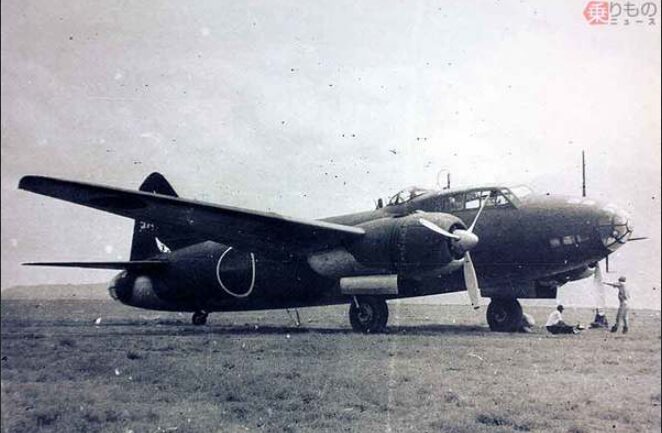 旧日本軍の双発レシプロ攻撃機