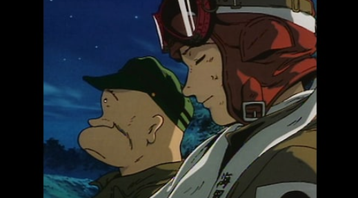 戦争アニメの1シーン