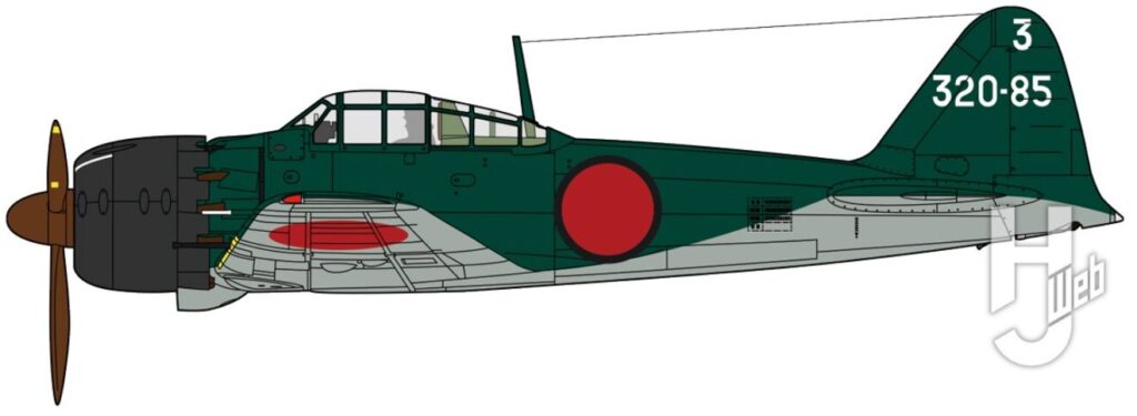 レシプロ戦闘機のイラスト