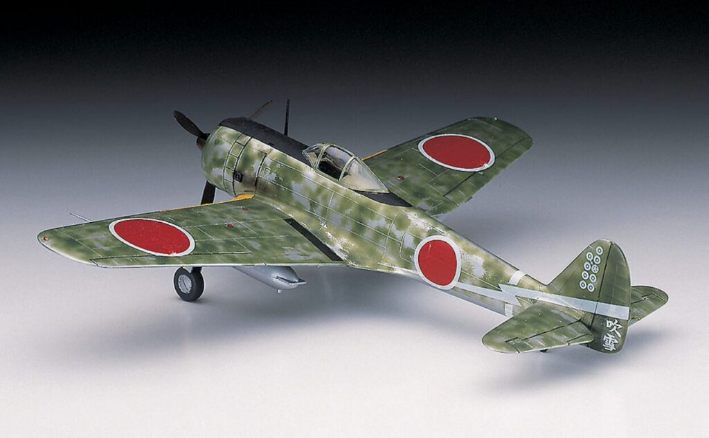 レシプロ戦闘機のプラモデル