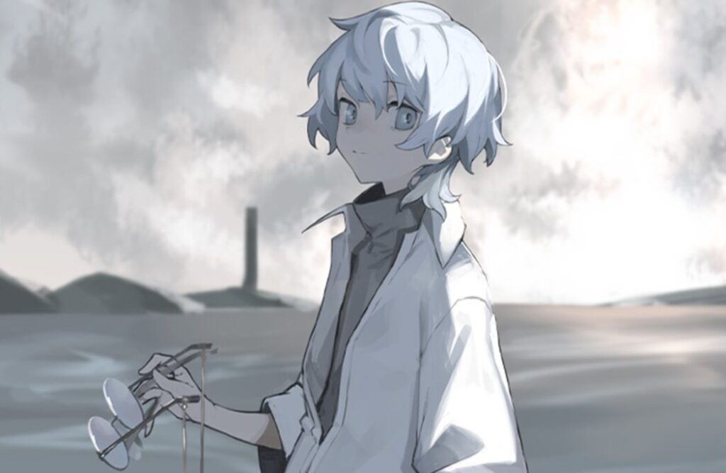 男子のアニメキャラクター