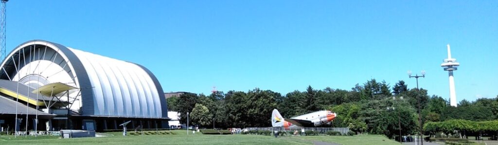 航空記念館の外観