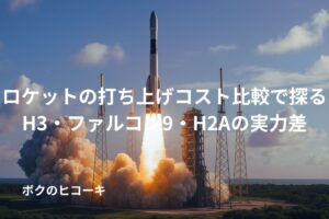 ロケット打ち上げの瞬間