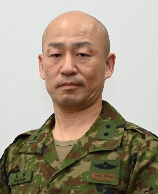 陸上自衛隊 第一空挺団 団長の肖像写真
