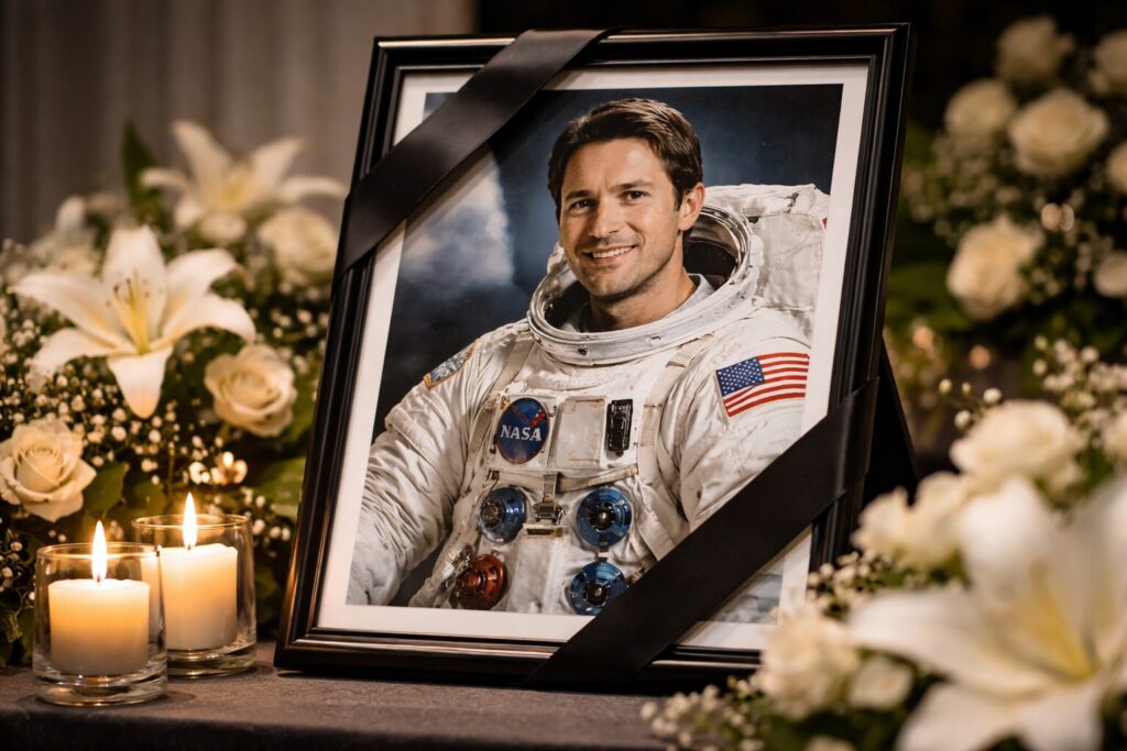 宇宙飛行士の遺影