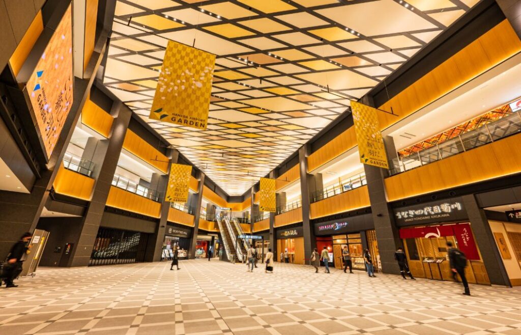 羽田空港内エアポートガーデンの写真