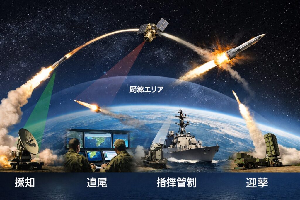 「弾道ミサイル防衛の基本」イメージ画像