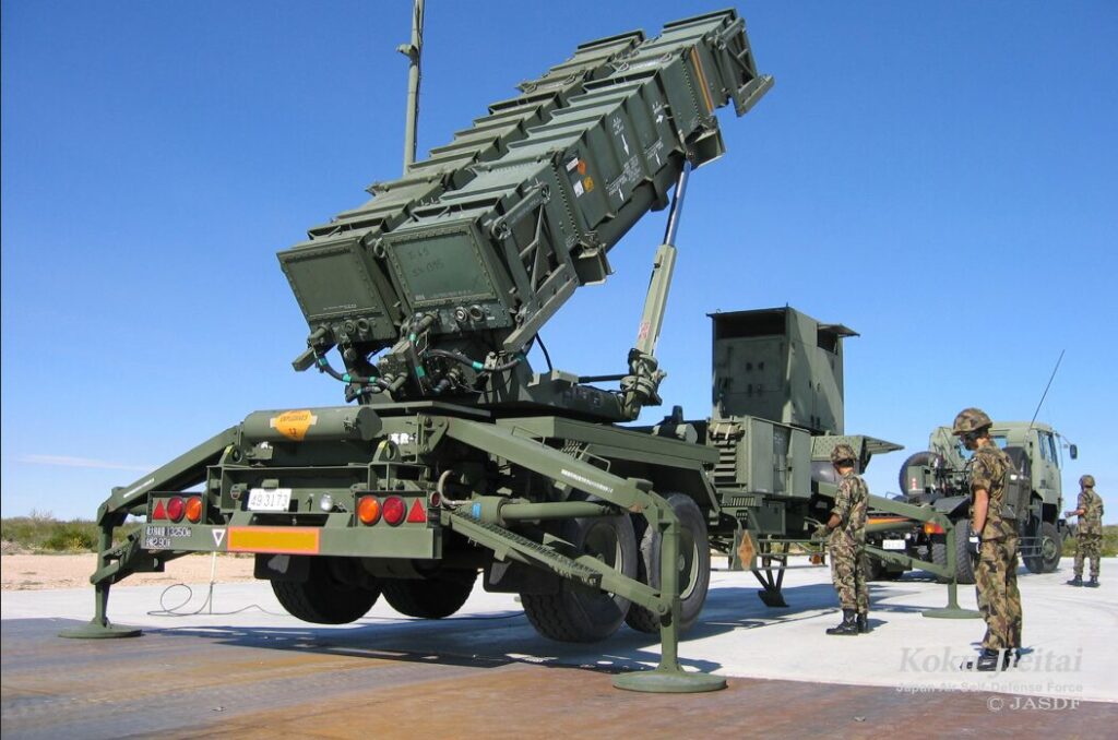 PAC-3で運用されるペイトリオットミサイル