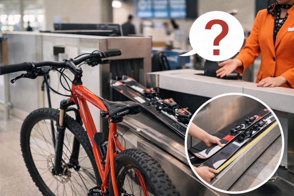 空港の預け荷物で困りやすいケースイメージ画像