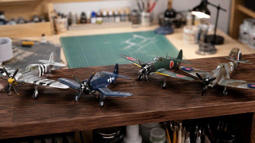 初心者におすすめのプロペラ機プラモデル完成品を比較