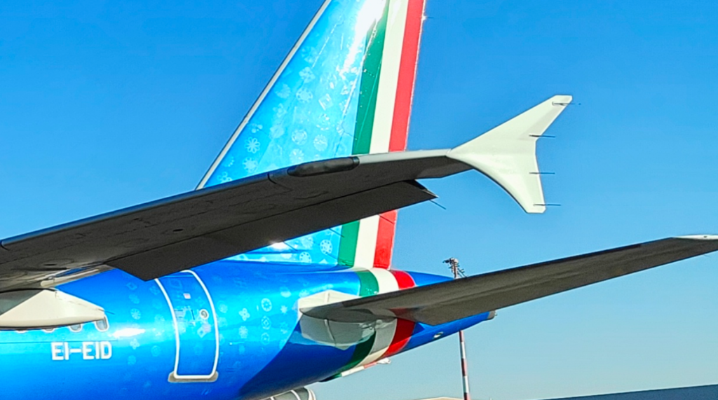 A320のウィングチップフェンス