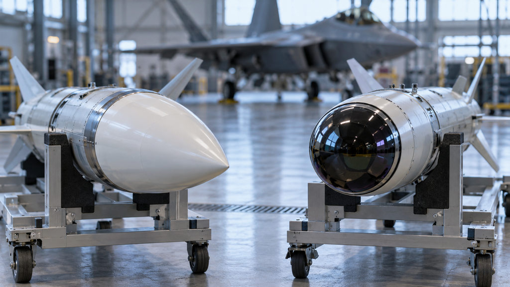 レーダー誘導型と赤外線誘導型の空対空ミサイルシーカー比較
